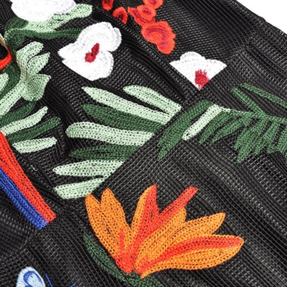 Colorful Tropical Dress Medium The Dilaka - Picture 11 of 12